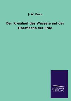 Paperback Der Kreislauf des Wassers auf der Oberfläche der Erde [German] Book