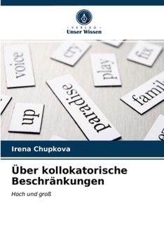 Paperback Über kollokatorische Beschränkungen [German] Book
