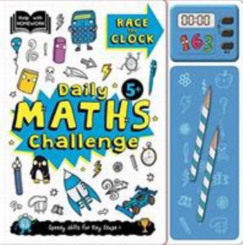 Hardcover Help With Homework: 5+ Daily Maths Challenge (HWH Daily Challenge Pack) Book