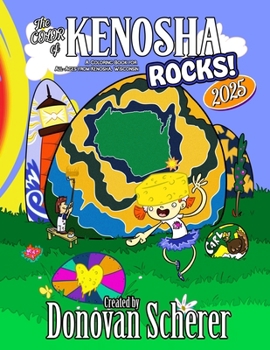 The Color of Kenosha Rocks 2025: A Coloring Book for All-Ages from Kenosha, Wisconsin