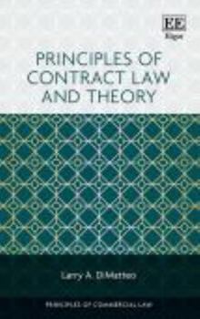 Paperback Principles of Contract Law and Theory (Principles of Commercial Law series) Book