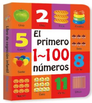 Hardcover Libro de Cogniciòn Infantil Múmeros Book