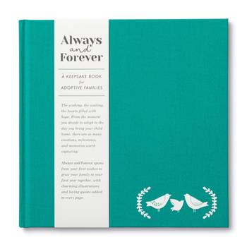 Hardcover Always & Forever - Adoption Keepsake Book