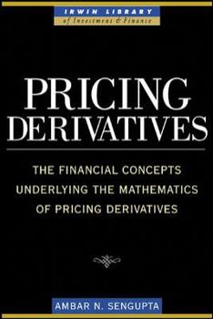 Hardcover Pricing Derivatives Book