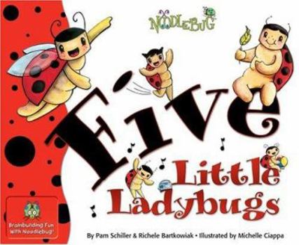 Library Binding Five Little Ladybugs Book