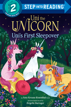 Paperback Uni the Unicorn Uni's First Sleepover Book