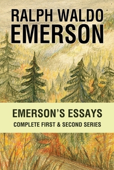 Paperback Emerson's Essays: Complete First & Second Series Book