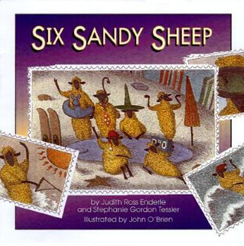 Hardcover Six Sandy Sheep Book