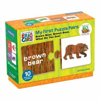 Toy My First Puzzle Pairs: The World of Eric Carle(tm) Brown Bear, Brown Bear, What Do You See? Book