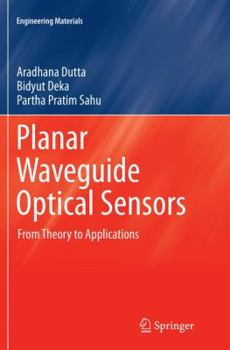 Paperback Planar Waveguide Optical Sensors: From Theory to Applications Book