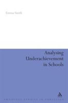 Paperback Analysing Underachievement in Schools Book