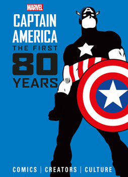 Hardcover Marvel's Captain America: The First 80 Years Book