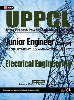 Paperback UPPCL (Uttar Pradesh Power Corporation Ltd.) Junior Engineer (Trainee) Electrical Engineering Recruitment Examination 2017 Book