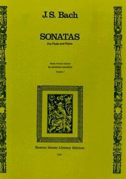 Paperback Bach Sonatas For Flute And Piano Volume 1 Book