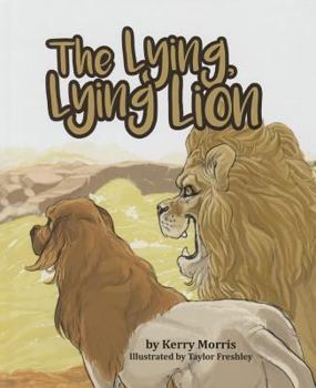 Hardcover Lying Lying Lion Book