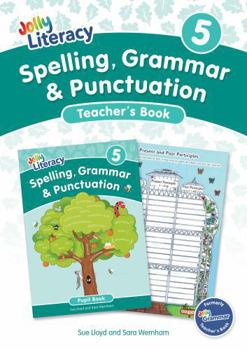 Paperback Spelling, Grammar & Punctuation Teacher's Book 5: In Precursive Letters (British English Edition) Book