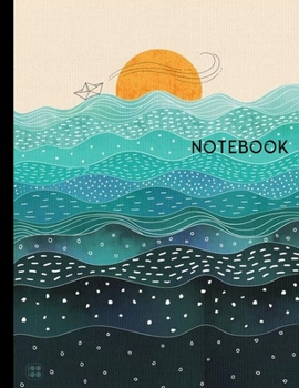 notebook: Winter Cottage notebook journal composition