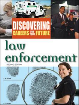 Hardcover Law Enforcement (Discovering Careers For Your Future) Book