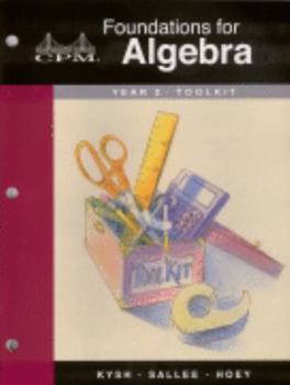Paperback Foundations for Algebra: Year 2 : Toolkit Book