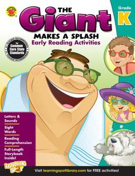 Paperback The Giant Makes a Splash, Grade K: Early Reading Activities Book
