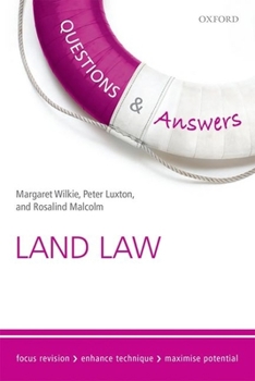 Paperback Q&A Revision Guide Land Law 2015-2016 Book