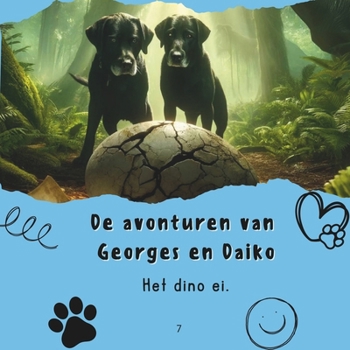 Paperback Het dino ei.: De avonturen van Georges en Daiko. [Dutch] Book