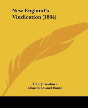 Paperback New England's Vindication (1884) Book