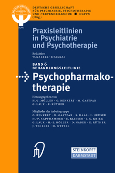 Paperback Behandlungsleitlinie Psychopharmakotherapie [German] Book