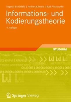 Paperback Informations- Und Kodierungstheorie [German] Book