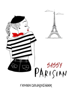 Paperback Sassy Parisian: Fashion Coloring Book