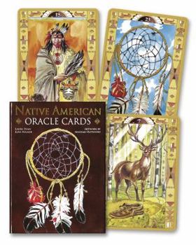 Misc. Supplies Native American Oracle Cards Book