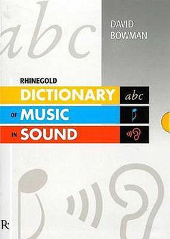 Paperback Rhinegold Dictionary of Music in Sound Book