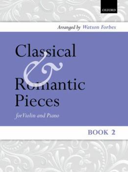 Sheet music Classical and Romantic Pieces for Violin Book 2: Piano Score and Violin Part Book