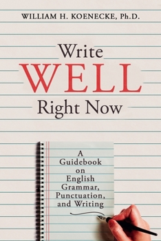 Paperback Write Well Right Now Book