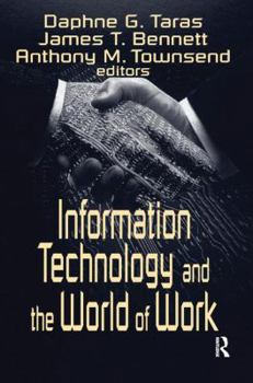 Hardcover Information Technology and the World of Work Book