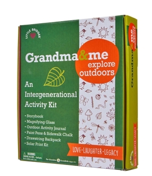 Hardcover Grandma and Me: Explore Outdoors Activity Kit: (Gifts for Grandkids, Kids Activity Kits, Outdoor Activities for Kids) Book