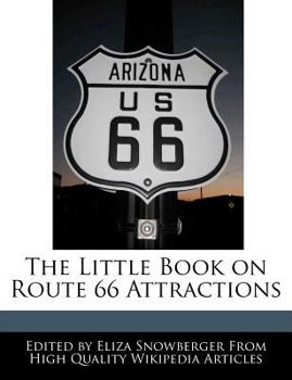 Paperback The Little Book on Route 66 Attractions Book