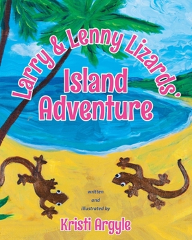 Paperback Larry and Lenny Lizards' Island Adventure Book