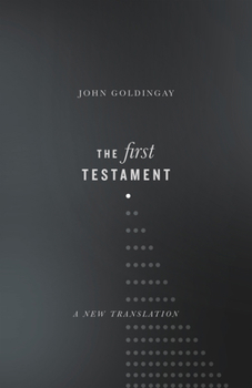 Hardcover The First Testament: A New Translation Book