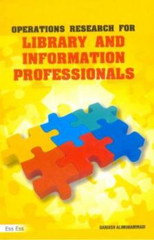 Hardcover Operations Research for Library and Information Professionals Book