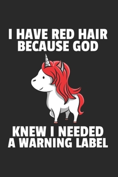 Rote Haare Rothaarig Notizbuch: Rote Haare Rothaarig Notizbuch für Liebhaber / Notizheft / Notizblock A5 (6x9in) Dotted Notebook / Punkteraster / 120 gepunktete Seiten (German Edition)