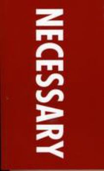 Paperback Necessary Book
