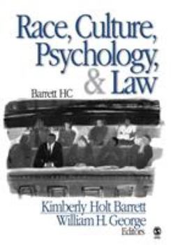Paperback Race, Culture, Psychology, & Law Book