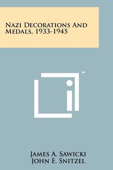 Paperback Nazi Decorations And Medals, 1933-1945 Book