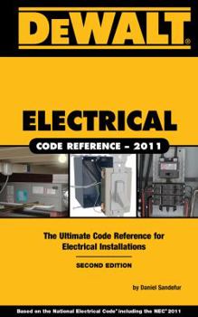 Spiral-bound Dewalt Electrical Code Reference Book