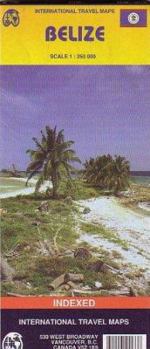 Map Belize International Travel Map Book