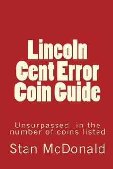 Paperback Lincoln Cent Error Coin Guide Book