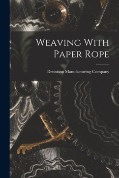 Paperback Weaving With Paper Rope Book