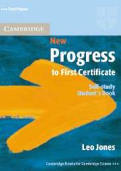 Paperback New Progress to First Certificate Self-study student's book