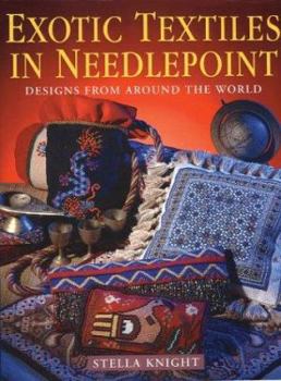 Paperback Exotic Textiles in Needlepoint: Designs from Around the World Book